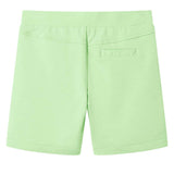 VidaXL Short enfant 92 vert fluo