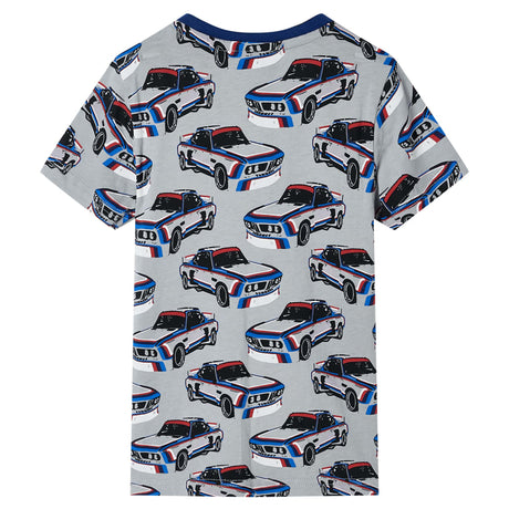 VidaXL pyjama enfant à manches courtes 92 gris