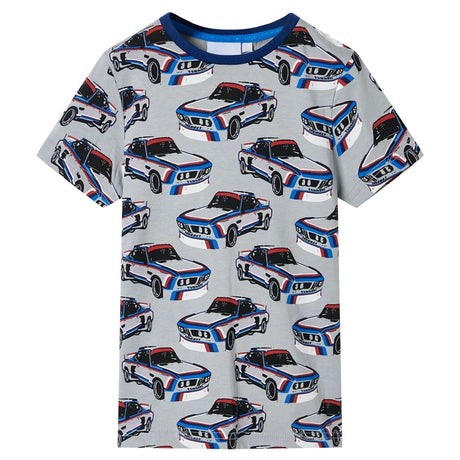 VidaXL pyjama enfant à manches courtes 116 gris