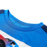 VidaXL Chemise enfant 92 bleu et bleu marine