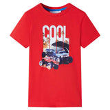VidaXL Chemise enfant 92 rouge