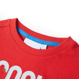 VidaXL Chemise enfant 92 rouge