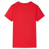 VidaXL Chemise enfant 104 rouge