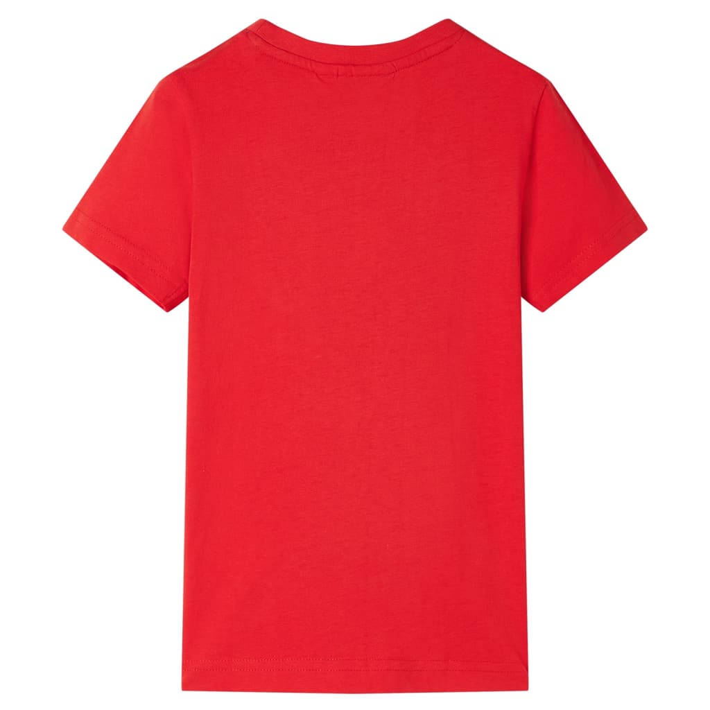 VidaXL Chemise enfant 128 rouge