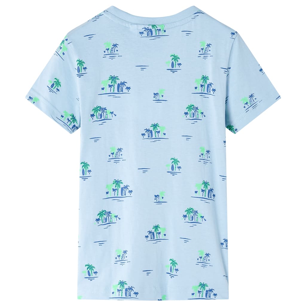VidaXL Chemise enfant 92 bleu clair