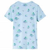 VidaXL Chemise enfant 128 bleu clair