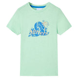 VidaXL Chemise enfant 116 vert clair