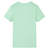 VidaXL Chemise enfant 116 vert clair