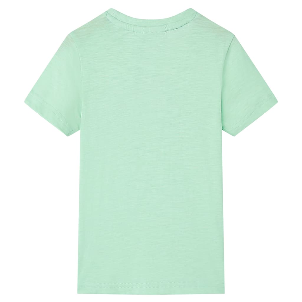 VidaXL Chemise enfant 128 vert clair
