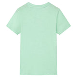 VidaXL Chemise enfant 128 vert clair