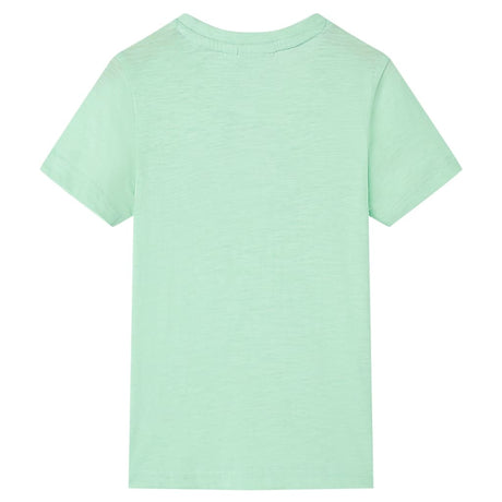VidaXL Chemise enfant 128 vert clair