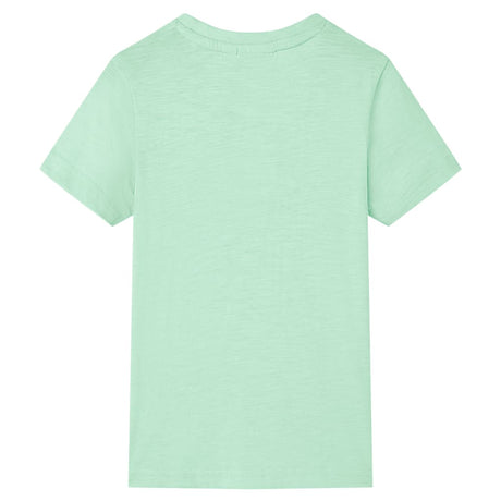 VidaXL Chemise enfant 140 vert clair