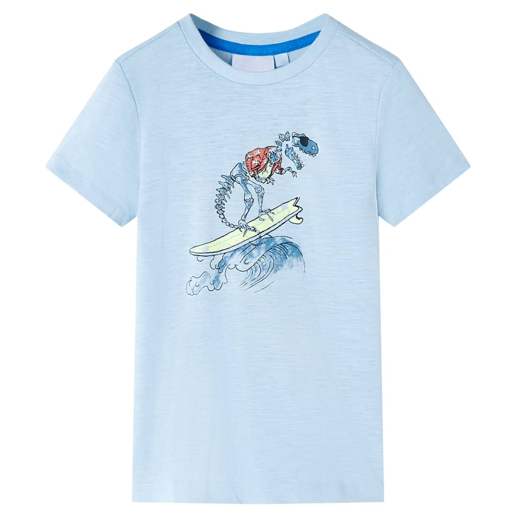 VidaXL Chemise enfant 104 bleu clair