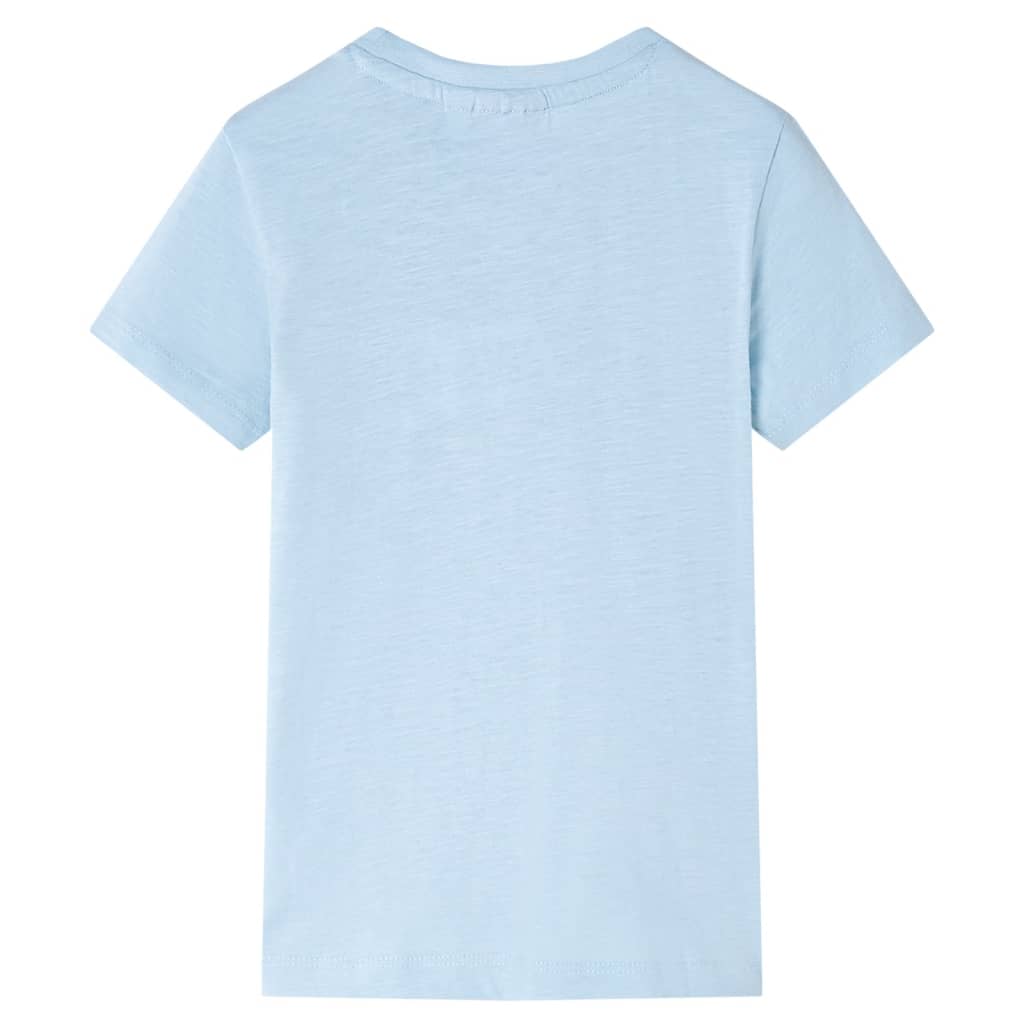 VidaXL Chemise enfant 104 bleu clair