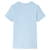 VidaXL Chemise enfant 116 bleu clair