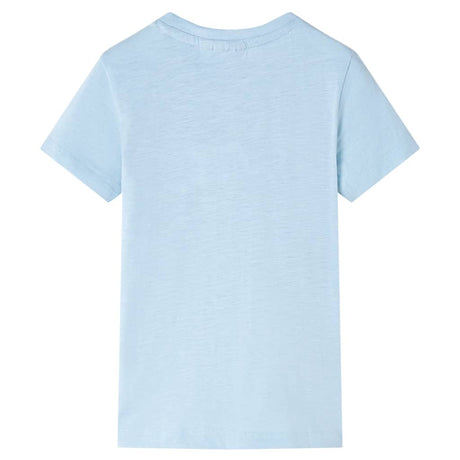 VidaXL Chemise enfant 140 bleu clair