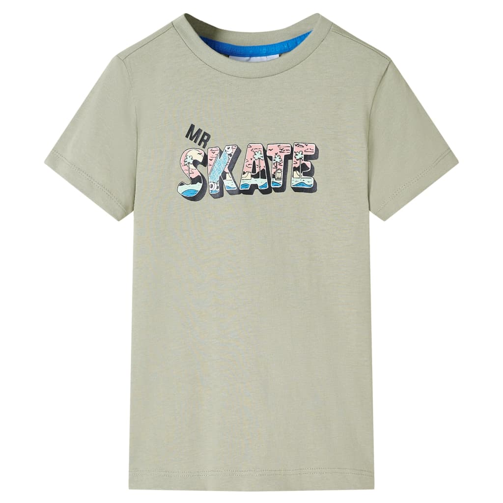 VidaXL Chemise enfant 104 kaki clair