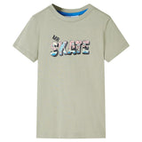 VidaXL Chemise enfant 104 kaki clair