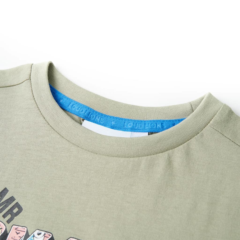 VidaXL Chemise enfant 104 kaki clair