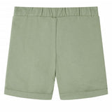 VidaXL Short enfant avec cordon de serrage 104 kaki clair