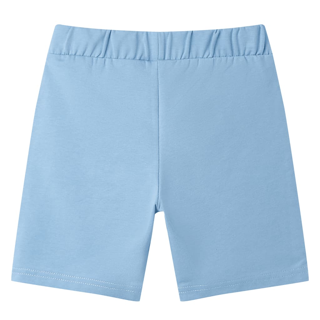 VidaXL Short enfant avec cordon de serrage 104 bleu