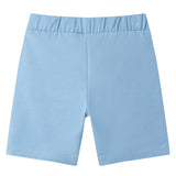 VidaXL Short enfant avec cordon de serrage 104 bleu