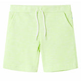 VidaXL Short enfant avec cordon de serrage 104 jaune fluo