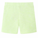 VidaXL Short enfant avec cordon de serrage 116 jaune fluo