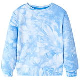 VidaXL Pull enfant 116 bleu doux