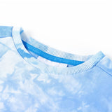 VidaXL Pull enfant 116 bleu doux
