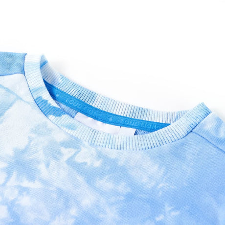 VidaXL Pull enfant 128 bleu doux
