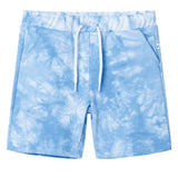 VidaXL Short enfant avec cordon de serrage 140 bleu doux