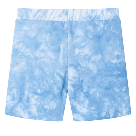 VidaXL Short enfant avec cordon de serrage 140 bleu doux