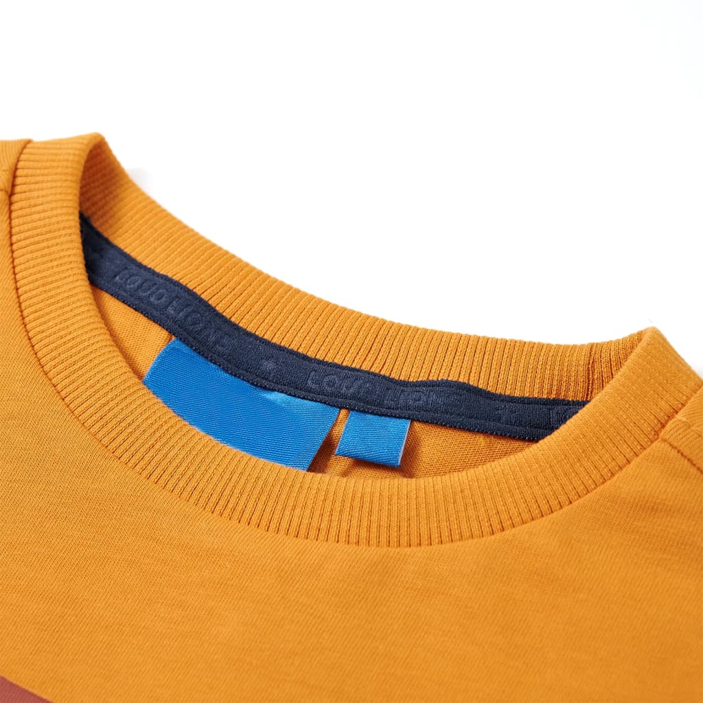 VidaXL Chemise enfant à manches longues 92 ocre