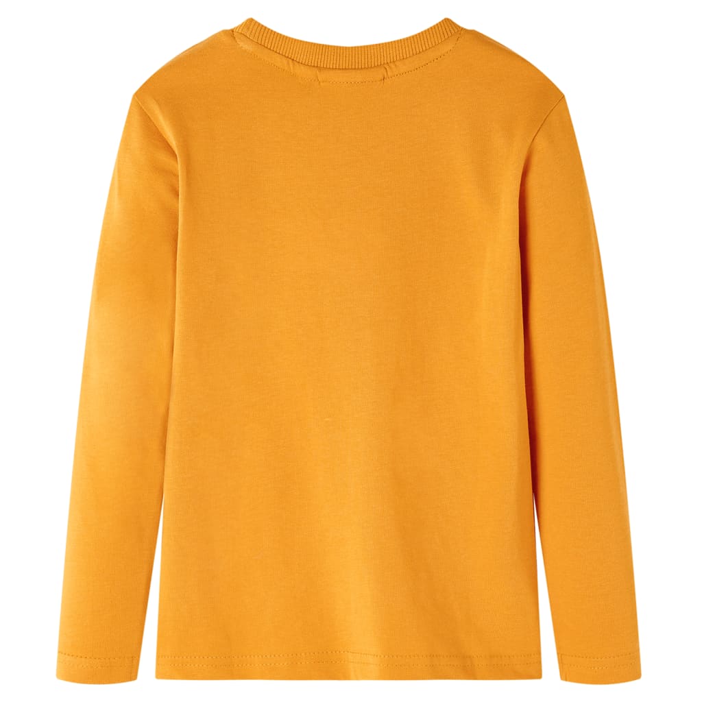 VidaXL Chemise enfant à manches longues 104 ocre