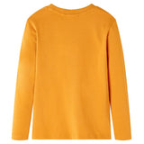 VidaXL Chemise enfant à manches longues 104 ocre