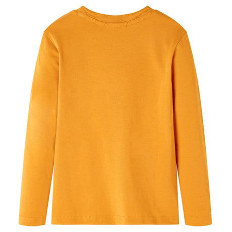 VidaXL Chemise enfant à manches longues 104 ocre