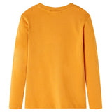 VidaXL Chemise enfant à manches longues 116 ocre