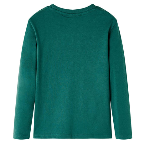 VidaXL Chemise enfant à manches longues 92 vert