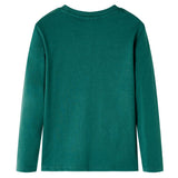 VidaXL chemise enfant à manches longues 116 vert