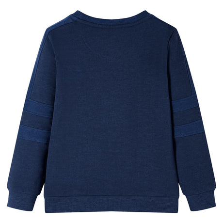VidaXL Pull enfant 92 bleu marine mélangé