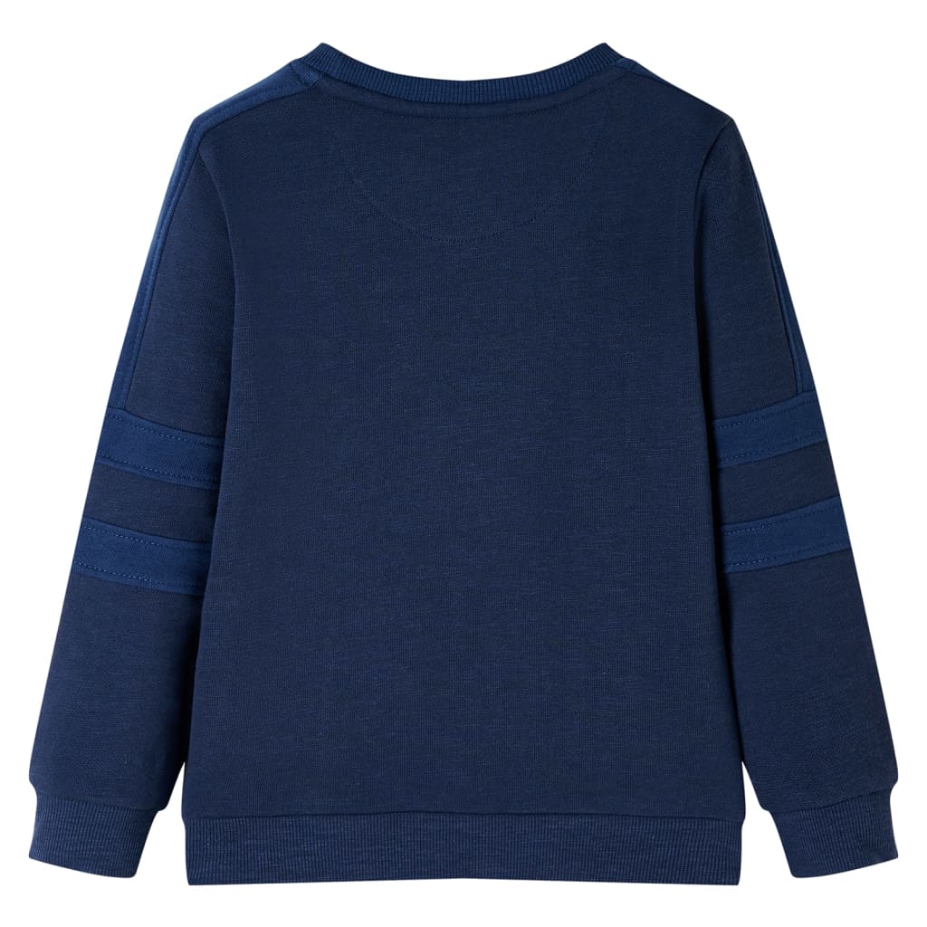 VidaXL Pull enfant 116 bleu marine mixte