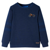 VidaXL Pull enfant 140 bleu marine mixte