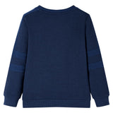VidaXL Pull enfant 140 bleu marine mixte