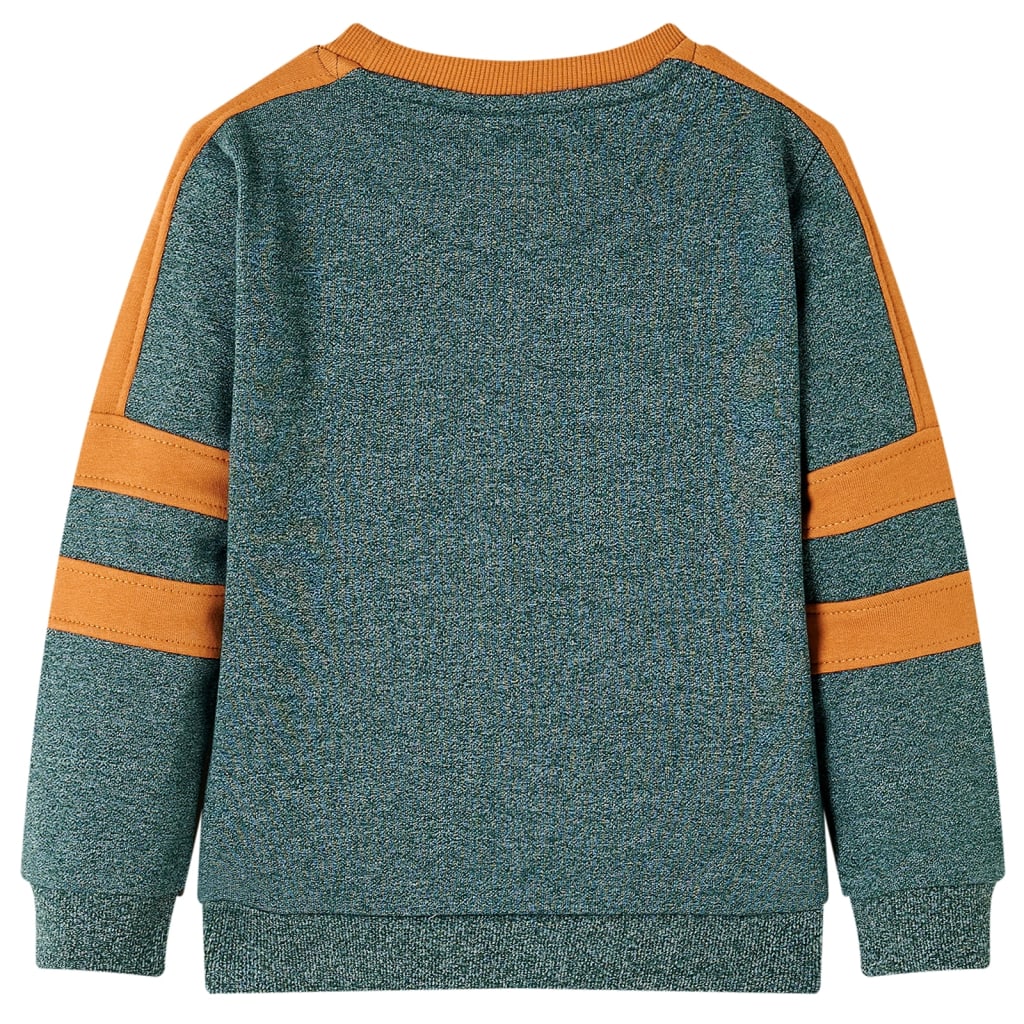 VidaXL Pull enfant 92 vert foncé mélangé