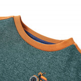 VidaXL Pull enfant 140 vert foncé mélangé