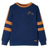 VidaXL Pull enfant 92 bleu indigo