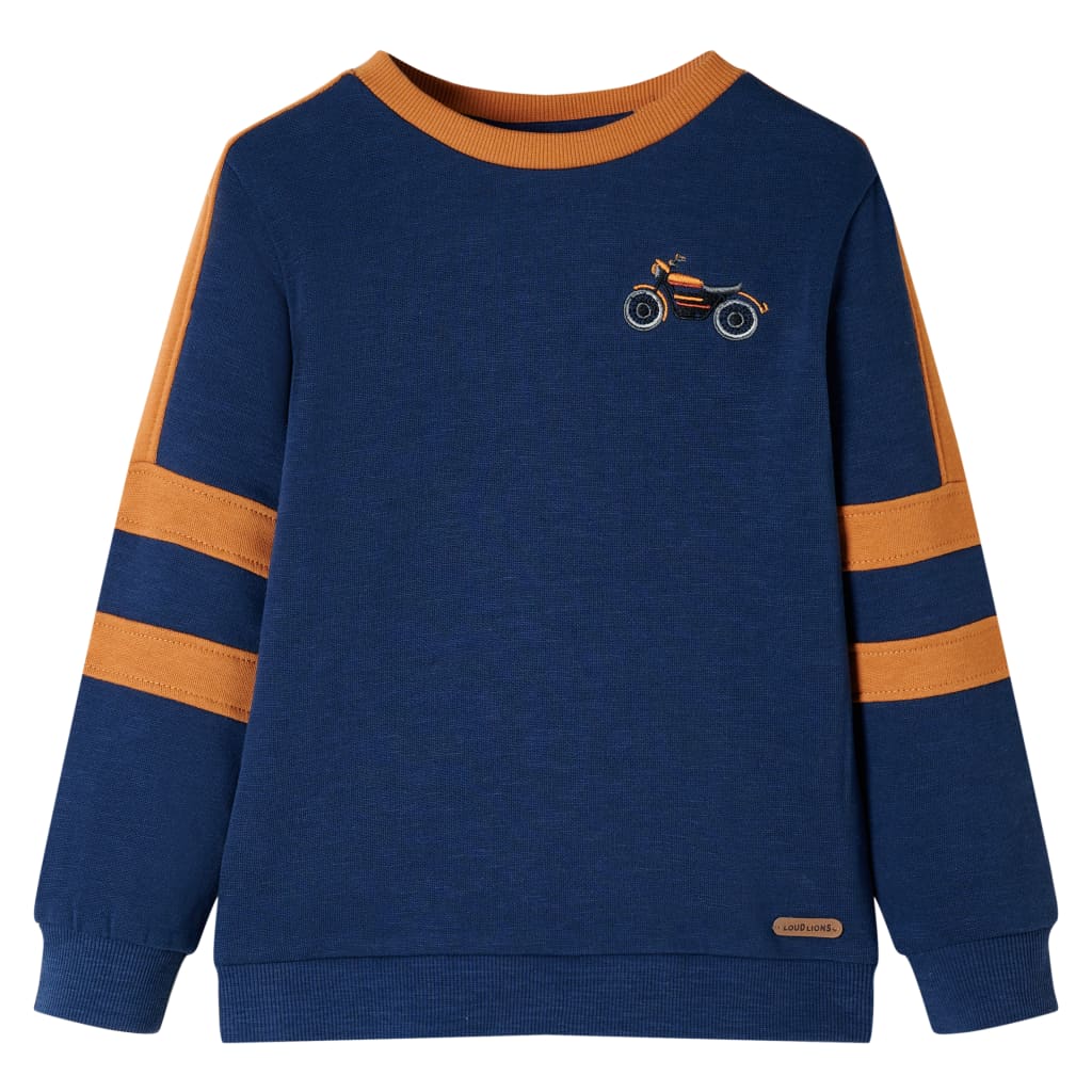 VidaXL Pull enfant 104 bleu indigo