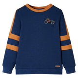 VidaXL Pull enfant 128 bleu indigo