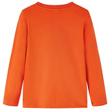 VidaXL Chemise enfant à manches longues 92 orange